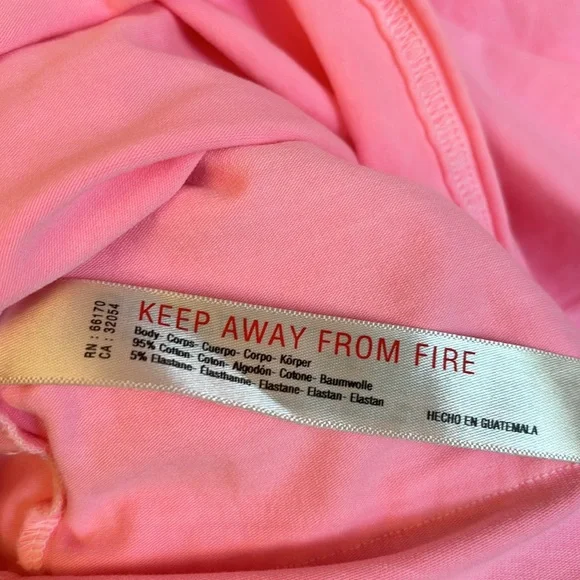 ❌SOLD!❌ NEW! FREE PEOPLE MOVEMENT MEDIUM Hot Shot Tee Romper PINK LEMONADE Short - Picture 14 of 17